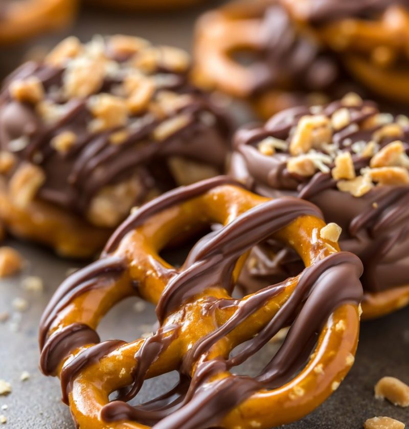 Peanut Butter Cup Pretzels Recipe