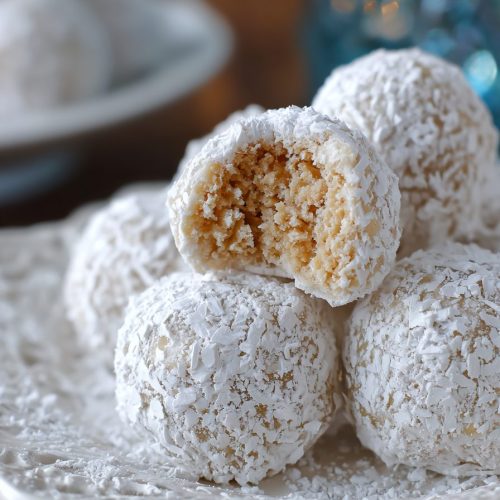 Peanut Butter Snowballs Recipe