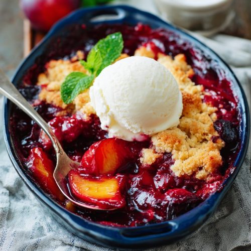 Plum Cobbler Recipe