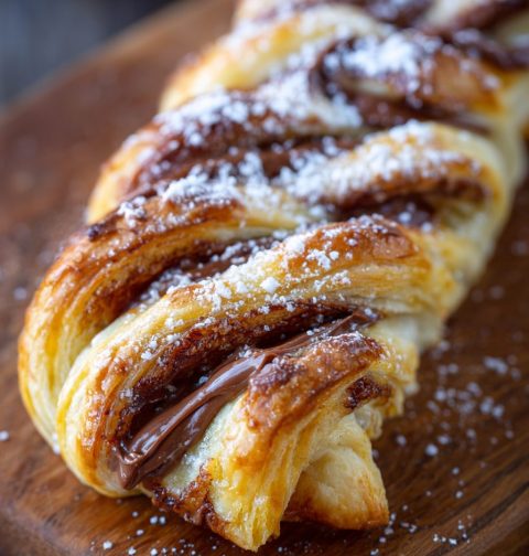 Puff Pastry Nutella Twist Recipe