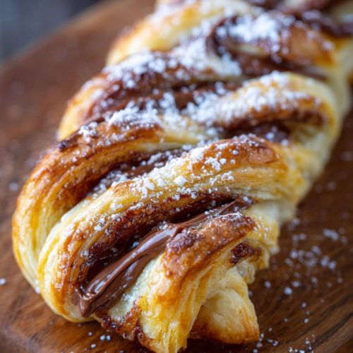 Puff Pastry Nutella Twist Recipe