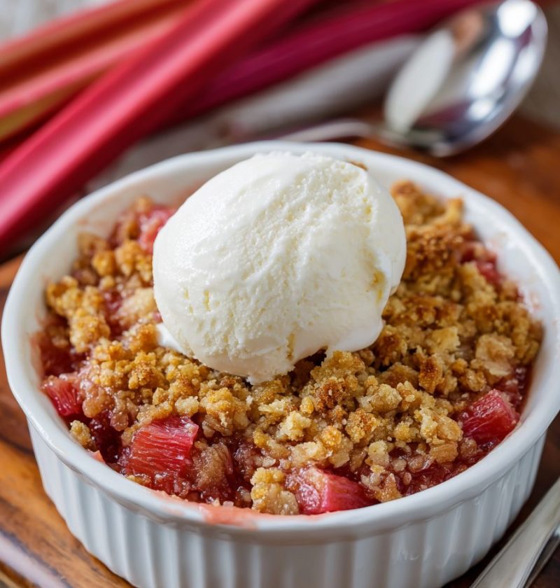 Rhubarb Crisp Recipe