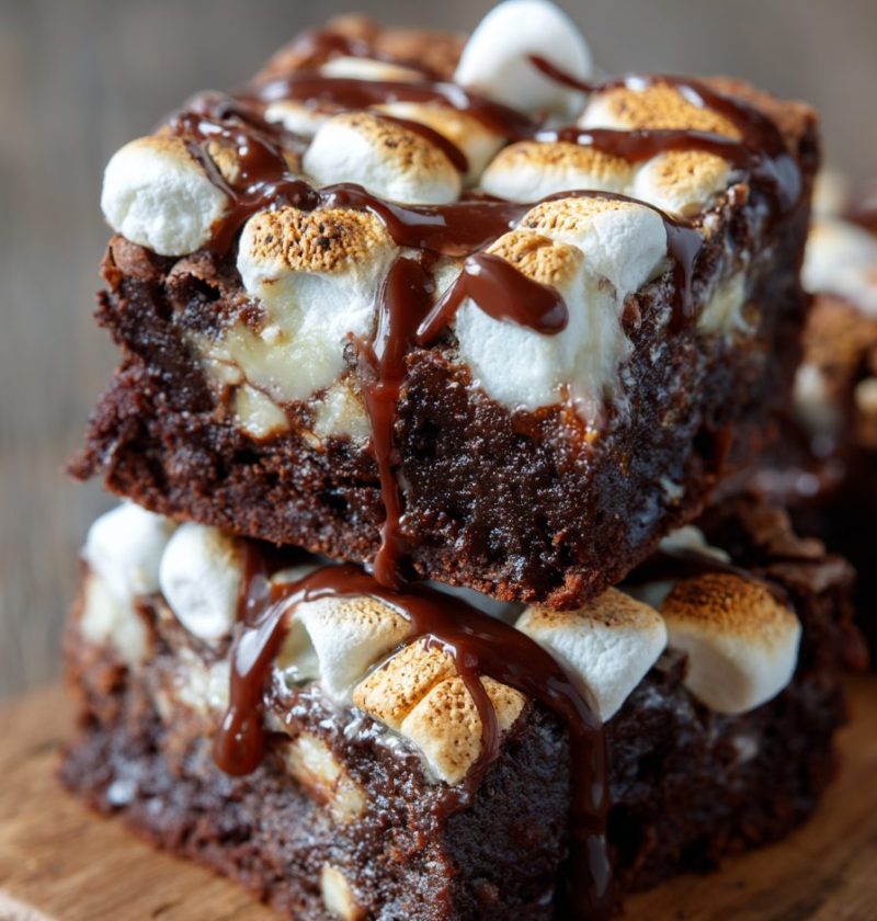 Rocky Road Brownies Recipe