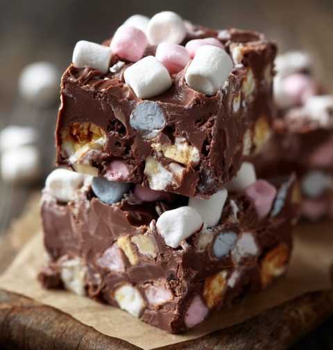 Rocky Road Fudge Recipe