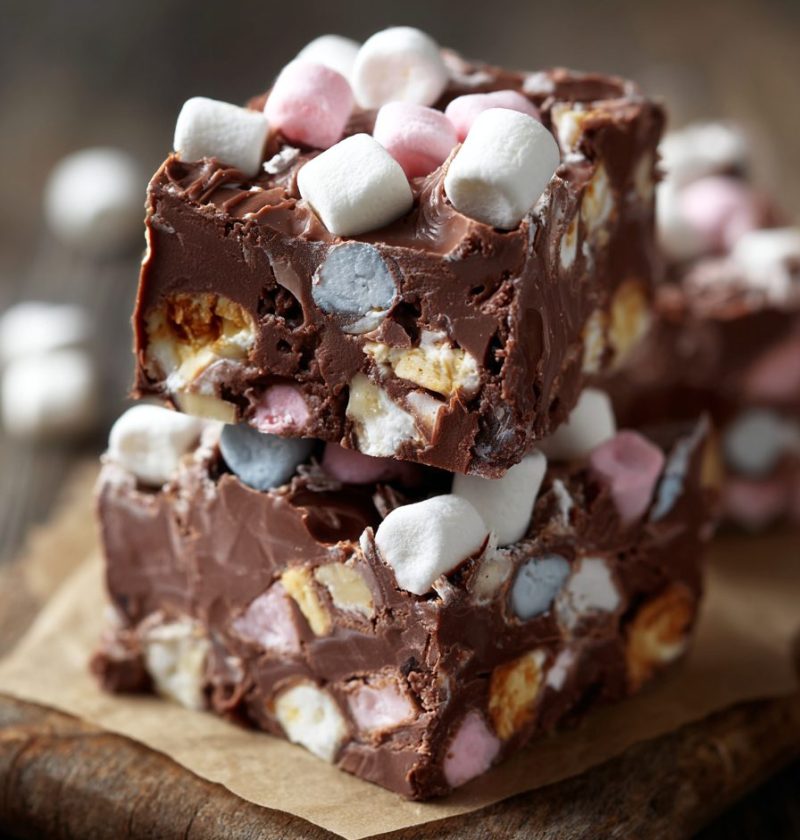 Rocky Road Fudge Recipe