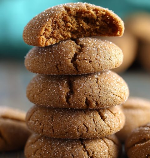 Soft Molasses Cookies Recipe