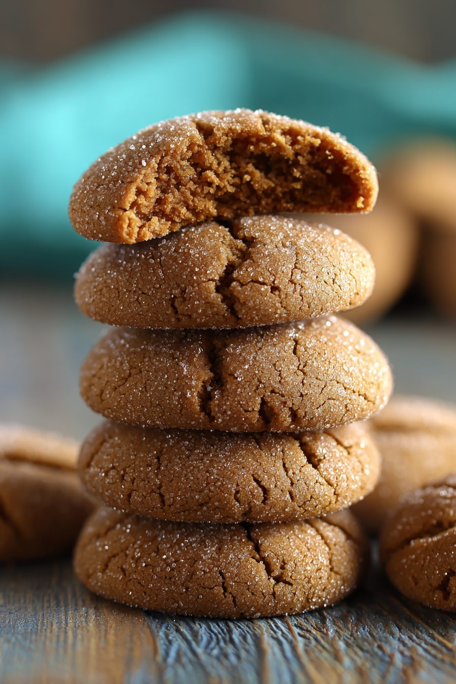 Soft Molasses Cookies