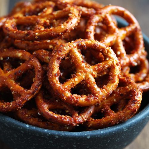 Spicy Ranch Seasoned Pretzels Recipe