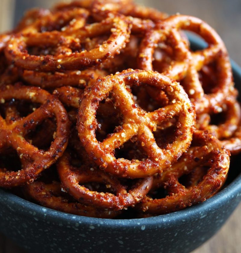 Spicy Ranch Seasoned Pretzels Recipe