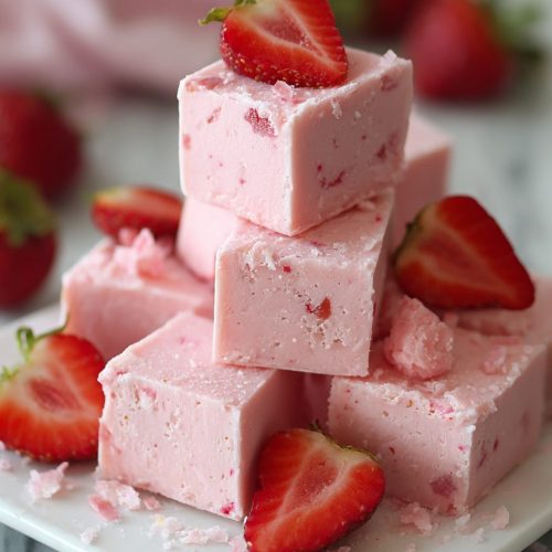 Strawberry Fudge Recipe