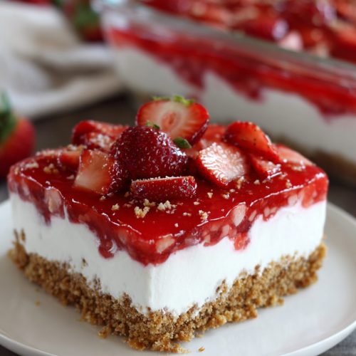 Strawberry Pretzel Salad Recipe