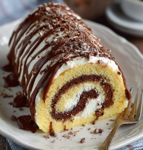 Swiss Roll Cake Recipe