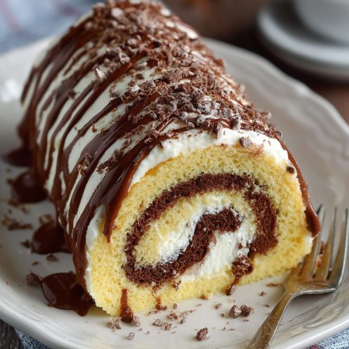 Swiss Roll Cake Recipe