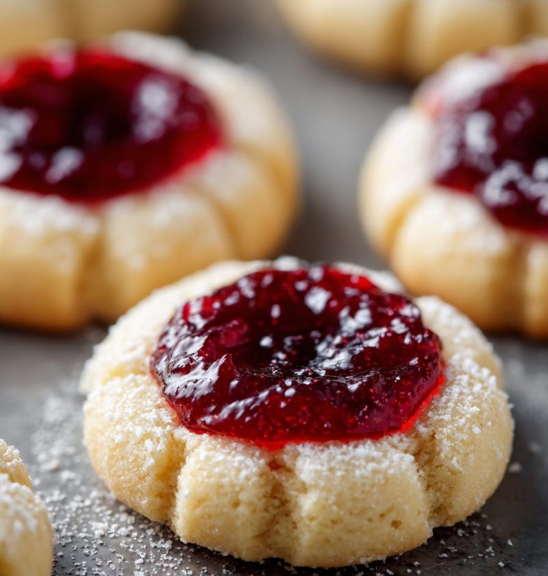 Thumbprint Cookies with Jam Recipe