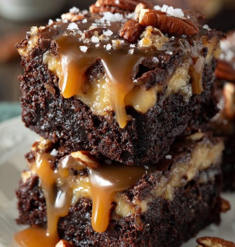 Turtle Brownies Recipe