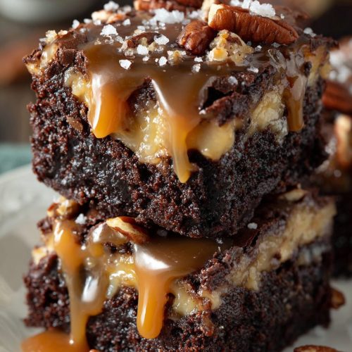 Turtle Brownies Recipe
