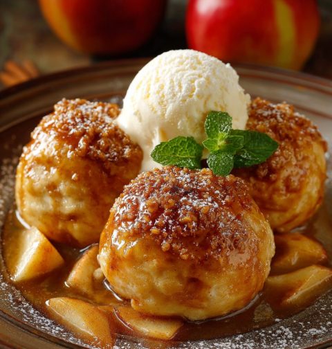 Warm Apple Dumplings Recipe