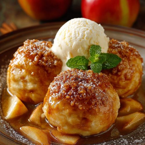 Warm Apple Dumplings Recipe