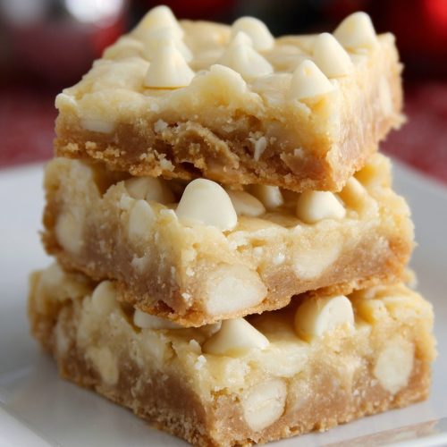 White Chocolate Macadamia Nut Bars Recipe