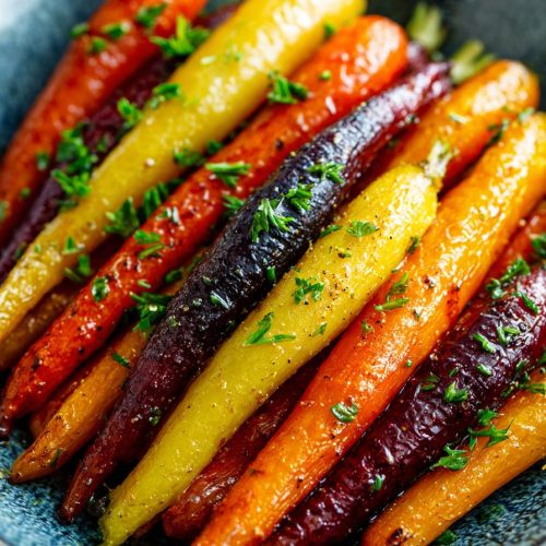 Air Fryer Rainbow Carrots Recipe