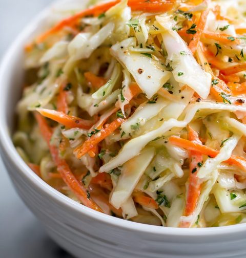 Apple Cider Vinegar Coleslaw Recipe