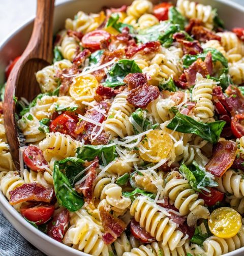 BLT Pasta Salad Recipe