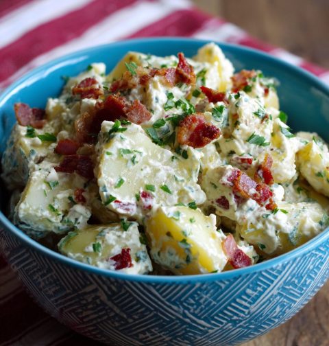 Bacon Ranch Potato Salad Recipe
