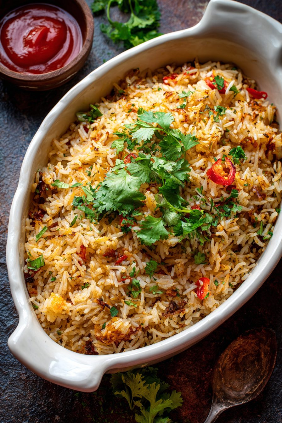 Red Baked Rice Baked Rice Recipe – Recipecs