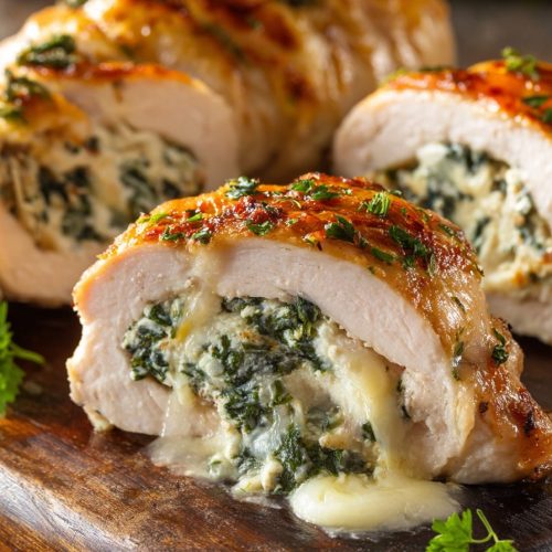 Baked Stuffed Chicken Breast Recipe