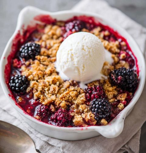 Blackberry Crisp Recipe