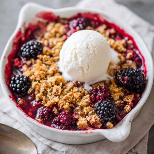 Blackberry Crisp Recipe