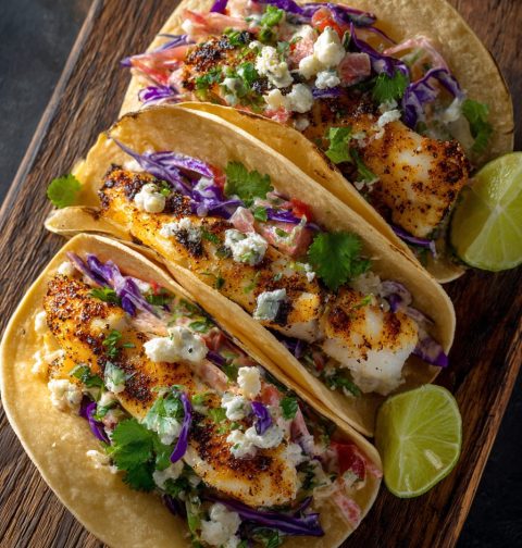 Blackened Fish Tacos Recipe