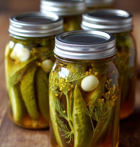 Canned Dill Pickle Recipe