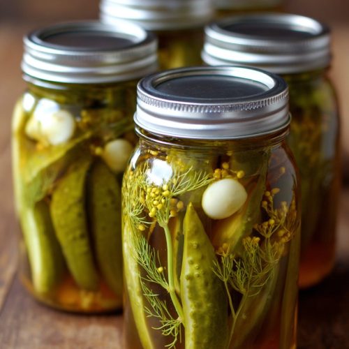 Canned Dill Pickle Recipe