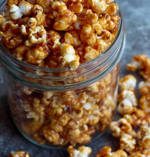 Caramel Puff Corn Recipe