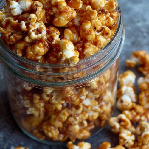 Caramel Puff Corn Recipe