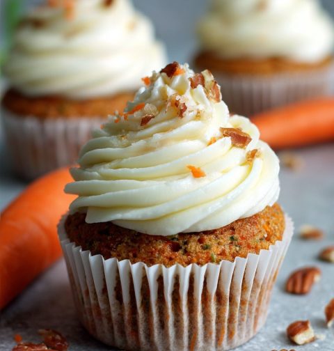 Carrot Cake Cupcakes Recipe