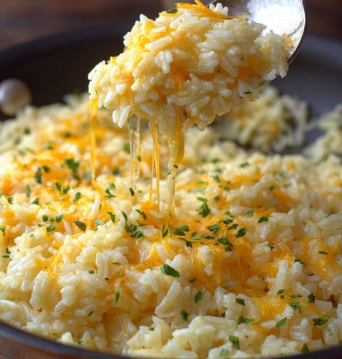 Cheesy Rice Recipe