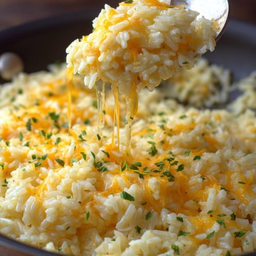 Cheesy Rice Recipe