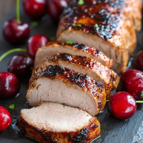 Cherry Pork Tenderloin Recipe