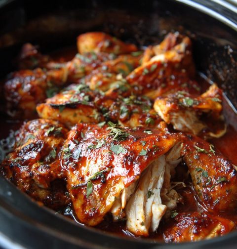 Crockpot BBQ Chicken Recipe
