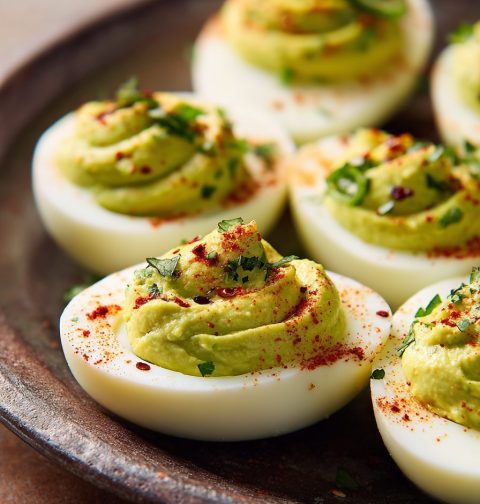 Deviled Eggs With Avocado Recipe