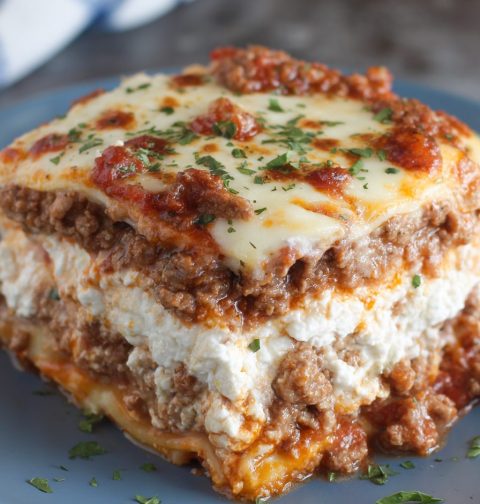 Easy Lasagna Recipe With Cottage Cheese