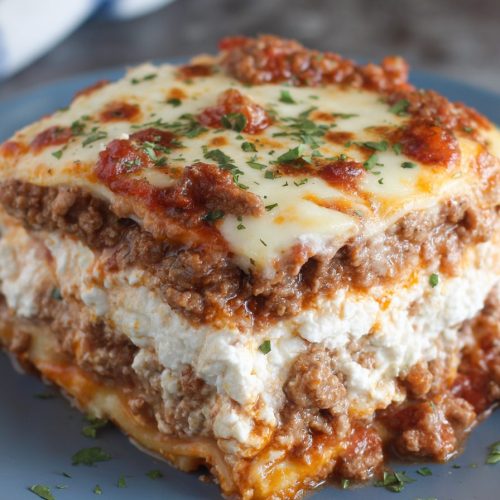 Easy Lasagna Recipe With Cottage Cheese