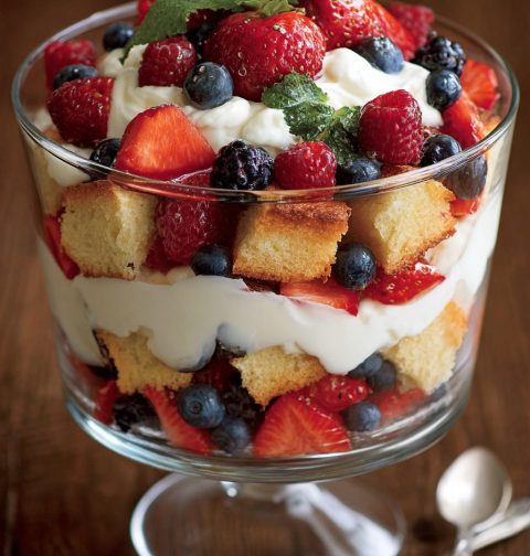 Fresh Berry Trifle Recipe