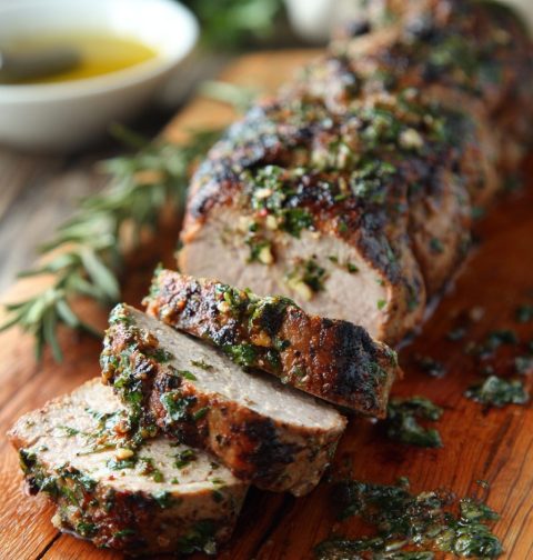 Garlic Herb Pork Tenderloin Recipe