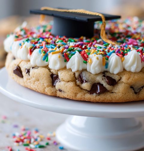 Graduation Cookie Cake Recipe