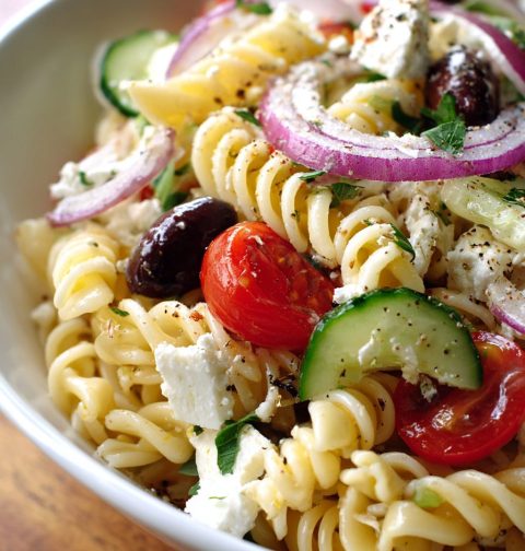 Greek Pasta Salad Recipe