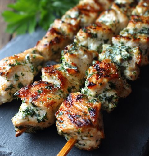 Grilled Chicken Skewers Recipe
