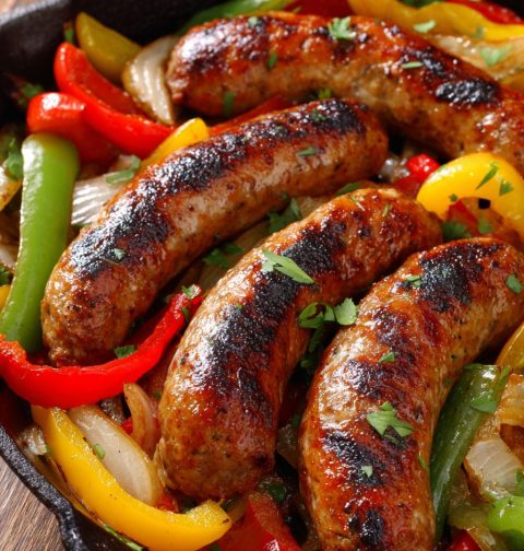Grilled Sausage And Peppers Recipe